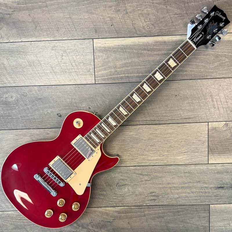 Gibson Les Paul Classic – Translucent Cherry | Excellent Condition | Hard Case Included image 1