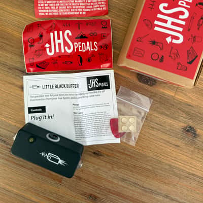 Little Black Buffer Signal Optimizer Pedal Excellent Condition with Original Box & Papers image 9