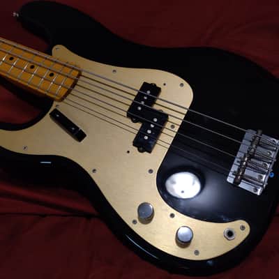 Fender Precision Bass 57 Reissue Japan alder body 1993 left handed 1957 RI MIJ lefty image 13