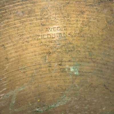 Vintage 60's Zildjian 18" A Crash/Ride image 2