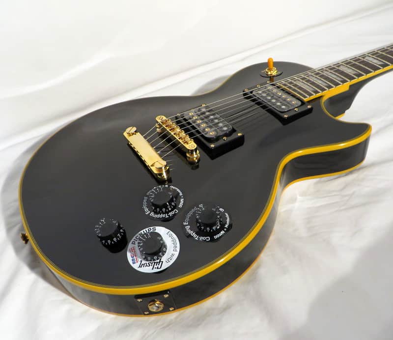 Epiphone Les Paul Custom ジャンク Epiphone Les Paul Custom Classic 2014 Ebony with Antiqued Binding