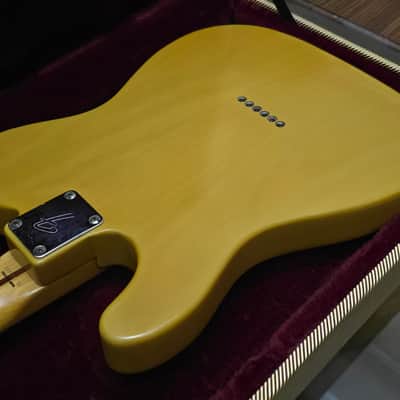 Fender Japan 1989 TL52-SPL "Keith Richards Micawber" Telecaster MIJ Butterscotch Blonde image 15