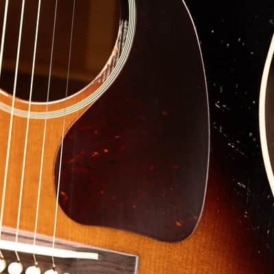 Gibson Custom Shop 1942 Banner J-45 Murphy Lab Light Aged Acoustic Guitar - Vintage Sunburst with Hardshell Case image 13