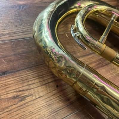 Yamaha YEP-201 3-valve Student Euphonium - Clear Lacquer image 8