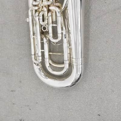 Yamaha YEP-642SII Neo Compensating Euphonium 2010s - Silver-Plated image 3