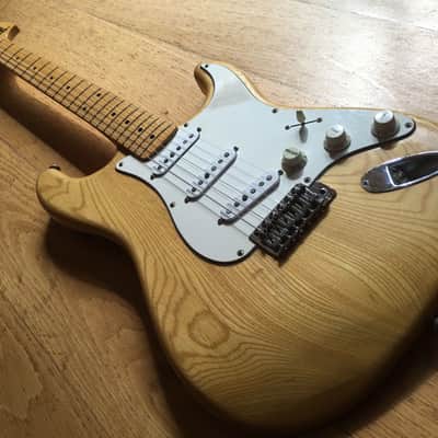 Greco Vintage Supersounds Stratocaster  FujiGen Built 1977 Natural Ash image 3