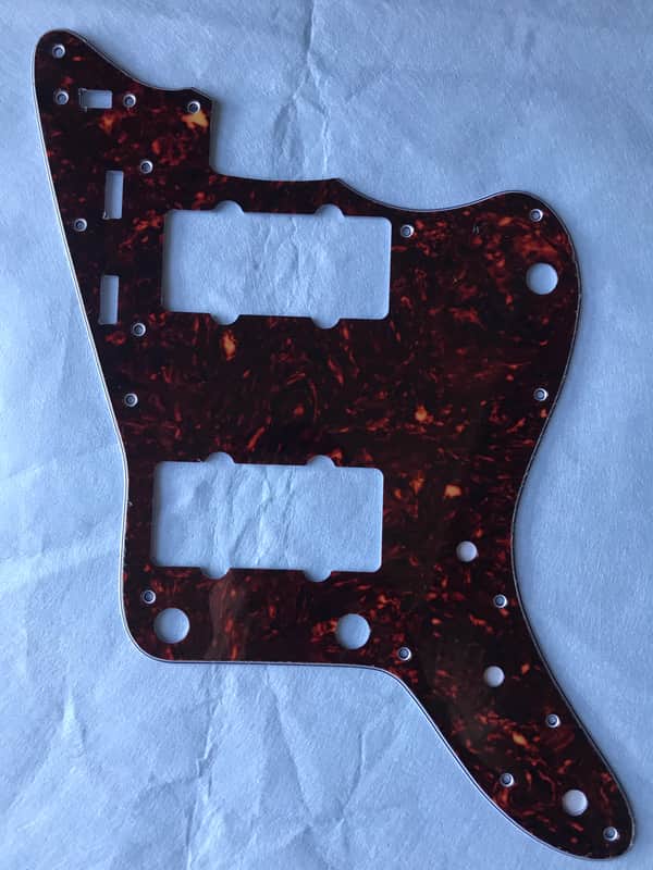 Custom New 4 Ply Brown Tortoise Japan Jazzmaster Style Guitar Pickguard Scratch Plate image 1