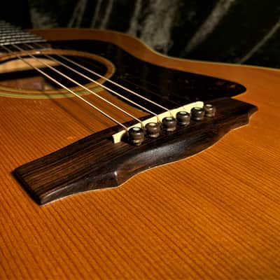 Guild GF30 Westerly Rhode Island built in 1987 Vintage Guild Acoustic Guitar Flame Maple Archback image 10