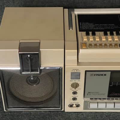 1980's FISHER SC-300K Portable Music Composer System Boombox Stereo w/Keyboard image 2