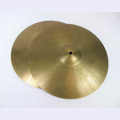 Paiste 15" Formula 602 "Pre-Serial" Hi-Hat Cymbals (Pair) 1959 - 1971