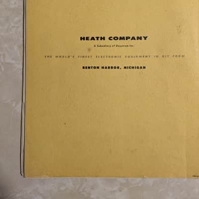 Heathkit AA-50 1959 - Paper image 2