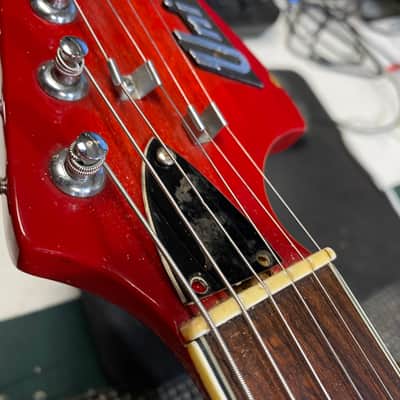 1960's Univox Three Pickup Hollow Body - MIJ - Includes Chipboard Case! image 5