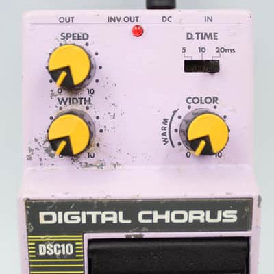 Ibanez DSC10 Digital Chorus Made in Japan Vintage Guitar Effect Pedal image 3