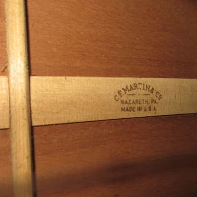 1960 Martin Baritone Ukulele Style 51 Natural image 7