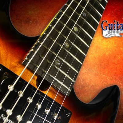 Brian Moore I-2000 iM Electric Guitar Flame Maple Vintage Sunburst, Excellent Condition image 9