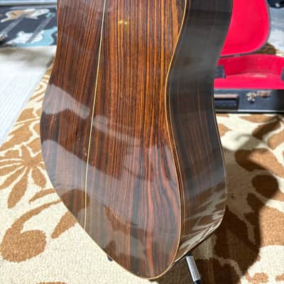 Eko Vintage Eko El Dorado 12 (top model) Spruce/Brazilian rosewood + Vox Case 1979 - Vintage 1979 Eko El Dorado 12 (top model) Spruce/Brazilian rosewood + Vox Case. It has some scratches and nicks image 6