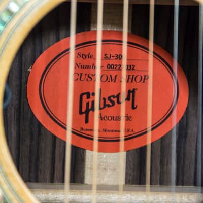 Gibson SJ300 Custom Shop 2007 Natural image 6
