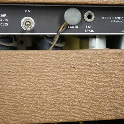 1963 Fender Brownface Vibrolux Amp UK Export Version - From Selmer, One Owner image 16