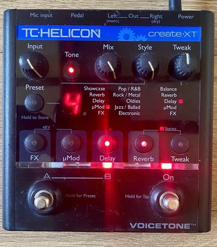 TC Helicon VoiceTone Create XT 2010 - 2014 - Black image 1