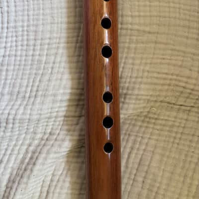 Woodsounds Low D Native American Style Flute Mahogany 31” Handcrafted image 3