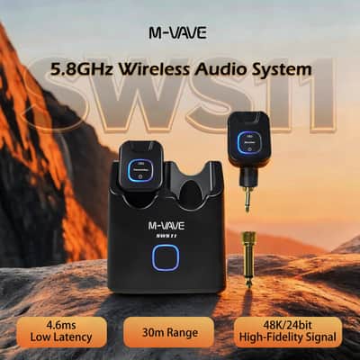 M-VAVE SWS11 5.8GHz Wireless Audio Transmission System, 6-Channel Transceivers, 30m Range, (Price includes the import duty for US buyer) image 3
