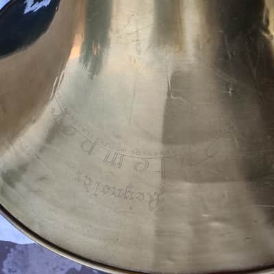 Reynolds Contempora 3v BBb Recording Tuba ~1959 - Lacquer & raw brass image 23