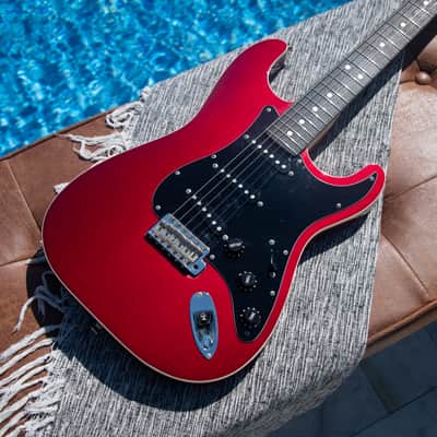 Fender AST Aerodyne Stratocaster - Old Candy Apple Red w Matching HS - Made in Japan - Pro Set-Up w Perfect Frets/Action/Intonation! image 3