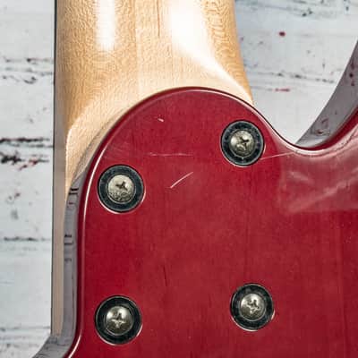 Yamaha - John Myung Signature Electric Bass, Trans Red - w/HSC - x7212 - USED image 8