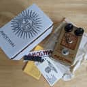 Analogman Sun Face White Dot NKT 275 Fuzz Sun Dial Knob Guitar Pedal