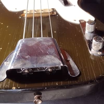 Fender Telecaster Bass 1968 - Original Custom Color Black image 4