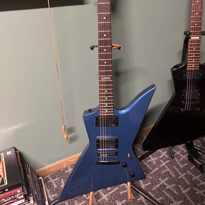 ESP LTD EX-351 2001 - 2002 Gunmetal Blue image 3