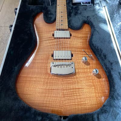 Ernie Ball Music Man Sabre with Maple Fretboard 2020 - 2024 - Honey Suckle image 1