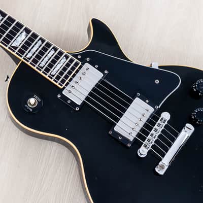 1978 Gibson Les Paul Standard Vintage Guitar Ebony w/ T Tops, Case image 7