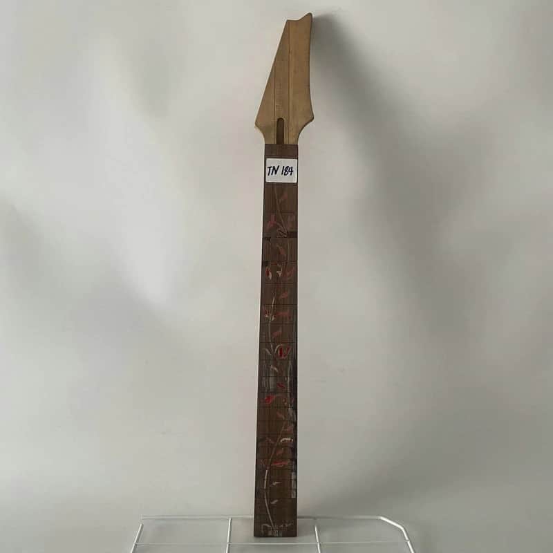 Blank Headstock Guitar Maple Wood Neck and Rosewood Fingerboard Fretboard image 1