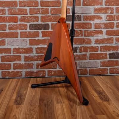 Immagine Jackson USA Custom Shop RR1 HS TOM Rhoads Flame Maple Slab Top Amber Lager Burst 2024 w/OHSC (B-Stock) - 8
