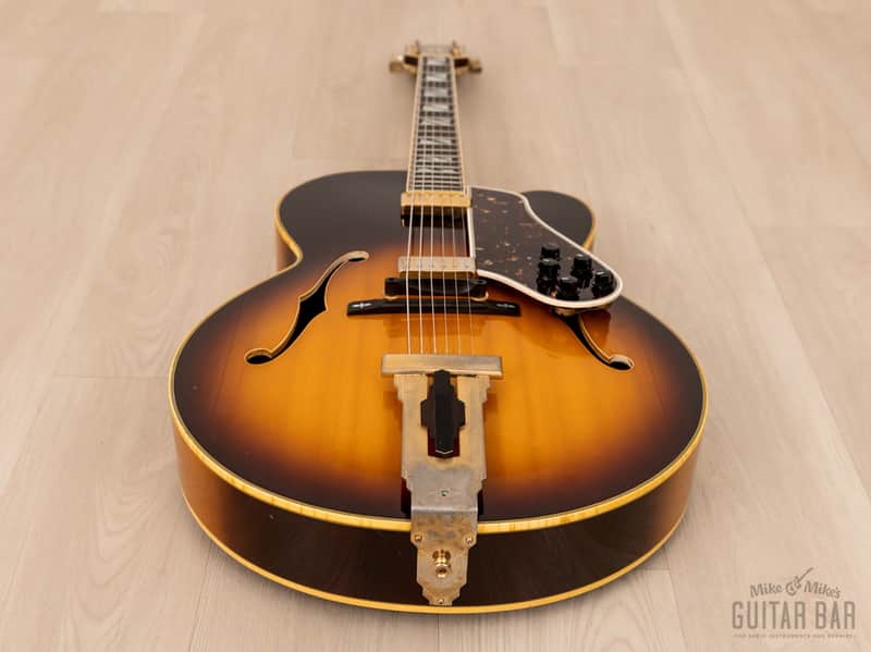 【フジゲン製】Greco J-115 JohnnySmith （1976年製） 1976 Greco J-115 Vintage Johnny Smith Archtop Guitar Sunburst | Reverb