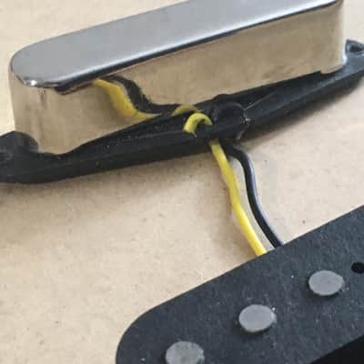 Fender Classic Vibe Squier Electric Guitar Pickups Custom Tele Neck Bridge Pups image 6