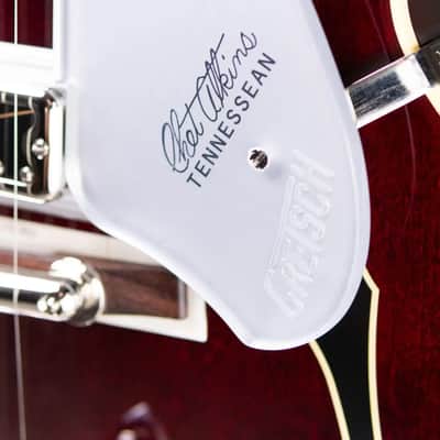 Gretsch G6119T-62 Vintage Select Edition '62 Tennessean Hollow Body with Bigsby Electric Guitar - Dark Cherry Stain with Hardshell Case image 11