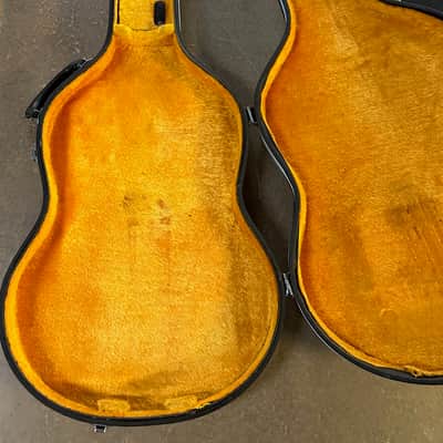 Vintage 1966-69 Gibson EB-3 Bass in Cherry Finish Reset Neck w/ Period-Adjacent Aftermarket Case in Good Condition! image 15