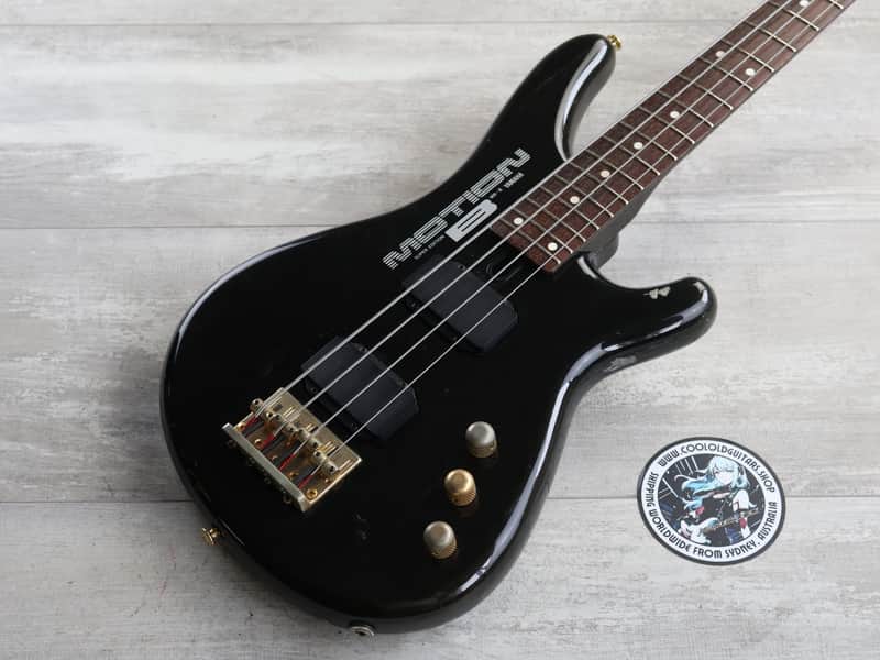 1990's Yamaha MB-III Motion B Medium Scale Bass (Gloss Black) image 1