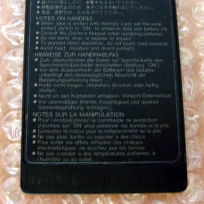 Korg MCR-03 RAM 256kbits Memory Card A2 A3 M1 Wavestation image 3