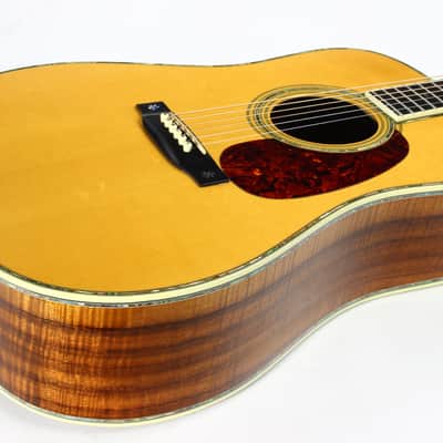 1991 Martin D-45 KLE Koa Limited Edition D45 - Bearclaw Spruce, Brazilian Rosewood Headplate, Engraved Tuners d-45kle image 21