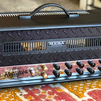 Mesa Boogie Dual Rectifier Rev F (Black face / Chrome Chassis) image 1