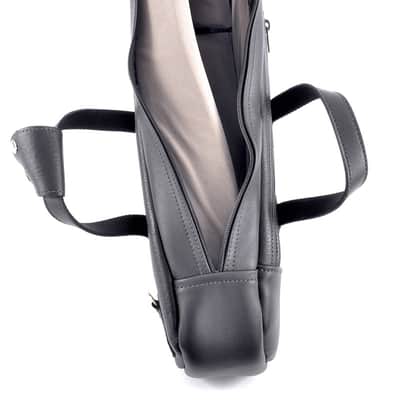 Sax Gig Bag - Curved Soprano Saxophone (permanent neck) - Leather - Glenn Cronkhite image 3