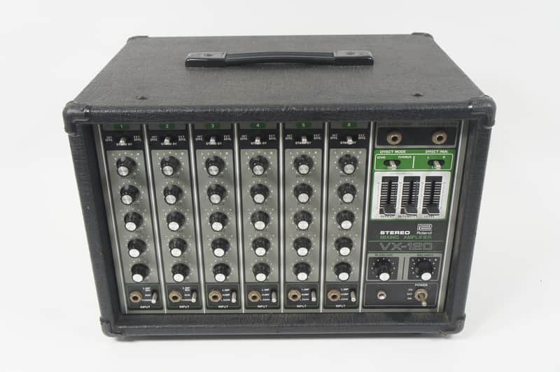 [SALE Ends June 12] Roland VX-120 Mixing Amplifier 6ch Powered Mixer BBD Analog Delay Echo Chorus 120V image 1