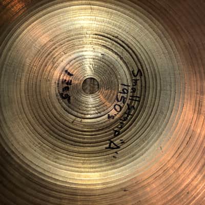 Zildjian Avedis 1950’s 18” small stamp Crash Cymbal image 5