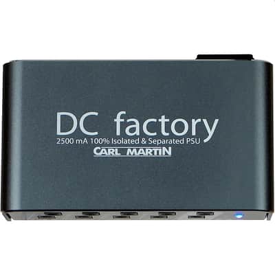 CARL MARTIN DC FACTORY Pedalboard Power Supply for 5 Digital FX Pedals image 3