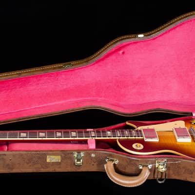 Gibson Custom Shop 1960 Les Paul Standard V2 Neck Washed Cherry Sunburst Murphy Lab Light Aged (673) image 7
