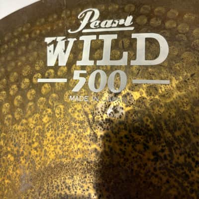 Used 16" Pearl Wild 500 Crash Cymbal - Made in Japan -Sold as is image 2