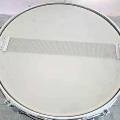 UNMARKED BEGINNER Snare Drum 14" x 5.5" Piano Black Wrap image 7
